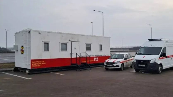 На трассе под Тольятти открыли медпункт для помощи при ДТП 