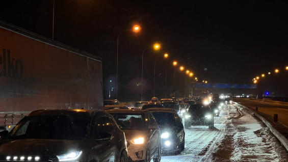 Временное ограничение движения на трассе М-5 ввели в ночь на 2 февраля