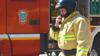 В Самарской области ГАЗель загорелась на ходу