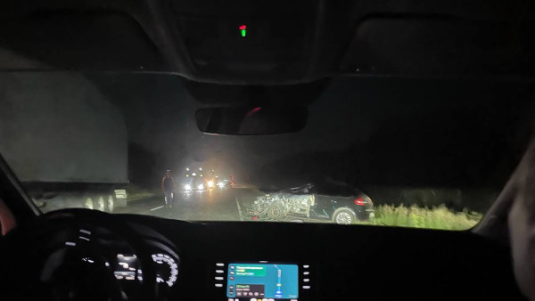 12 июля на трассе в Самарской области столкнулись фура и малолитражка 