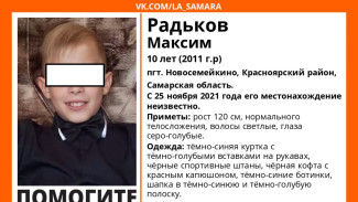 В Самарской области пропал 10-летний мальчик 