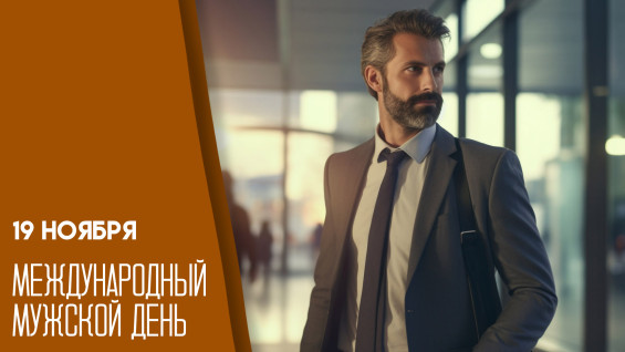 19 ноября - Международный мужской день: открытки и поздравления
