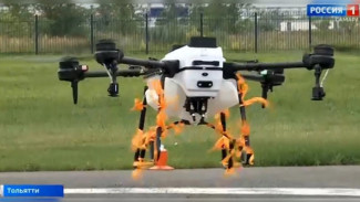 В Самаре беспилотник исполнял заветные желания молодёжи