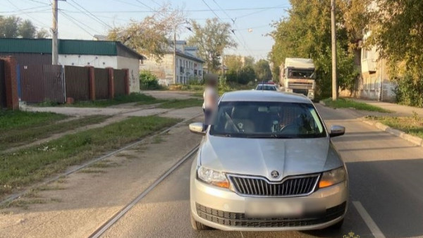 В Самаре водитель Škoda Rapid сбил 8-летнего ребенка