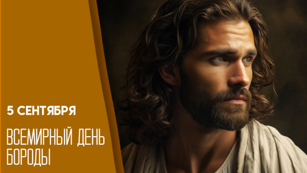 5 сентября — Всемирный день бороды: открытки и поздравления