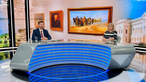 «Актуальное интервью»: в гостях ГТРК «Самара» генеральный директор Русского музея Алла Манилова