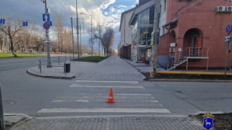 В Самаре Lada Granta сбила 10-летнего велосипедиста на пешеходном переходе