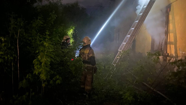 В "Южном городе" под Самарой пожар унес человеческую жизнь
