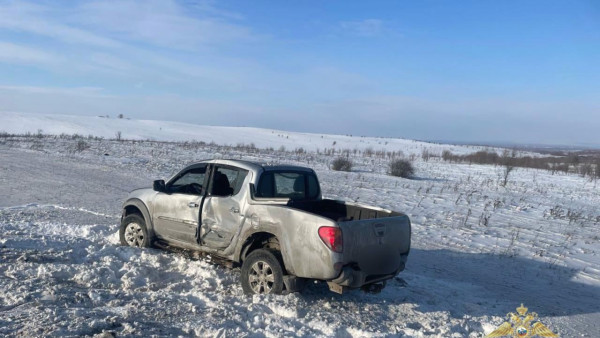 Под Самарой 75-летняя автоледи пострадала в ДТП с фурой