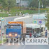 В Самаре на 5-й просеке автобус перегородил дорогу 12 августа