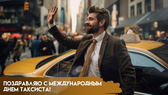 22 марта — Международный день таксиста: открытки для чатов в мессенджерах и соцсетях