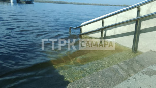 В Самаре по данным мэрии повышается уровень паводковой воды