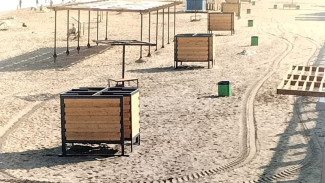 В Самаре разобрали кабинки для переодевания на второй очереди набережной