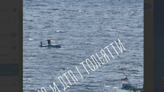 На волжском рейде в Тольятти утонул парусник