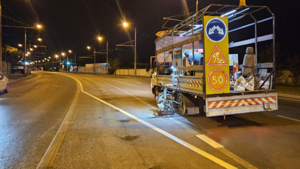 Изменили схему движения на Фрунзенском мосту в Самаре с 5 августа