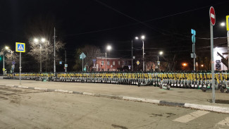 Сотни самокатов собрали на одной улице в Самаре