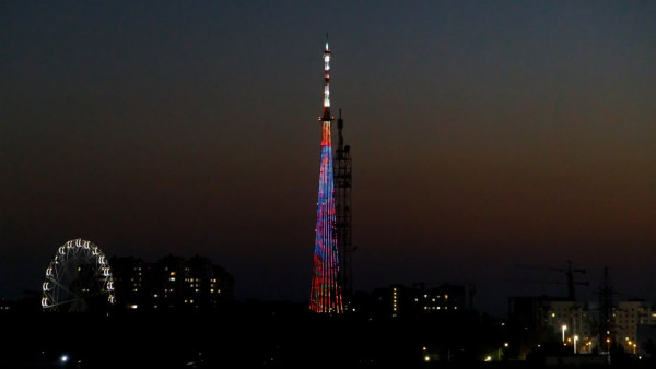 Главную телебашню Самары украсят символическими огнями в День добровольца