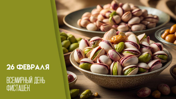 26 февраля — Всемирный день фисташек