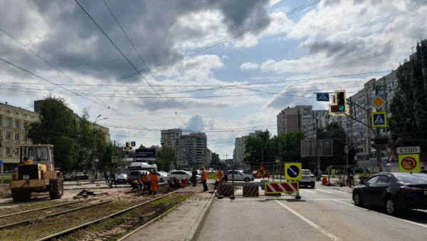 В Самаре по проспекту Ленина опять начали ходить автобусы  