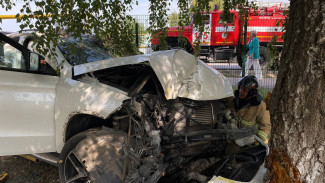 В Самарской области водитель Mercedes снес газовую трубу