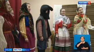 В Самаре продолжается период колядок