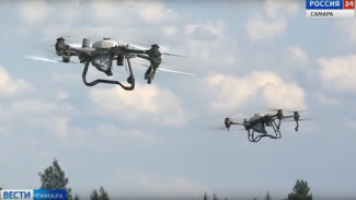 В Самарской области на смену привычной агротехнике приходят БПЛА