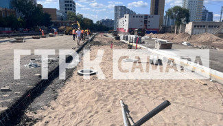 Реконструкция улицы XXII Партсъезда в Самаре вышла на новый этап