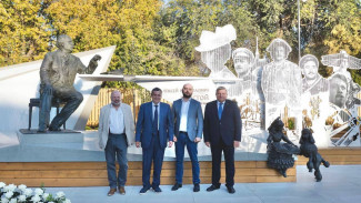  В Самаре открыли памятник Алексею Толстому и Литературный сквер