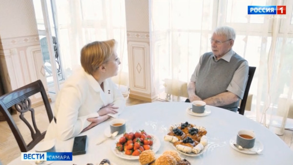 В канун Дня Победы глава Самары навестила и поздравила ветеранов с праздником 