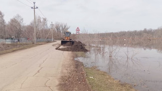 Из-за паводка в Богатовском районе ввели режим ЧС 