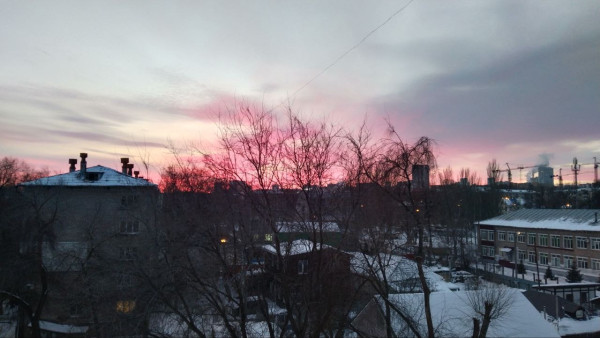 Самарцы стали свидетелями самого красивого заката в этом году: фото