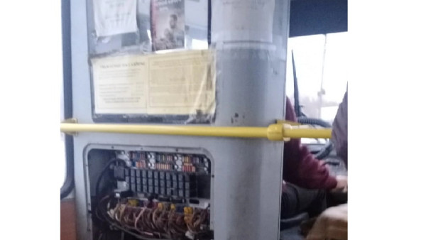 Жители Самары пожаловались на состояние автобуса №63