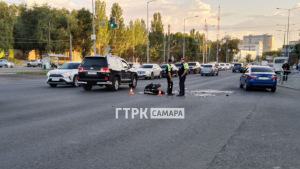 Мотоциклиста снесли: показываем, что осталось от байкера в ДТП на Ново-Садовой