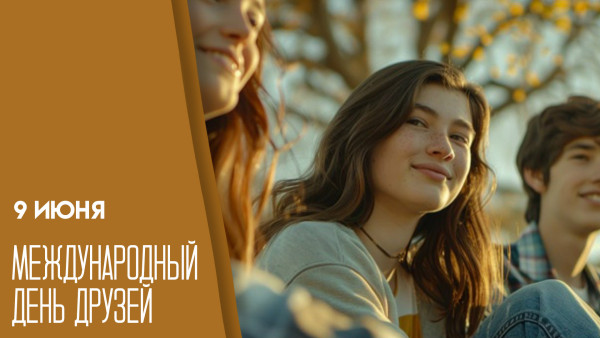 9 июня — Международный день друзей: поздравьте близких эксклюзивными открытками