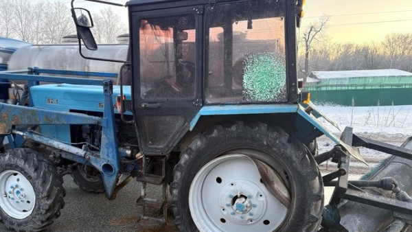 В Самаре 61-летний водитель трактора госпитализирован после ДТП