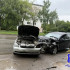 В Самарской области пожилой водитель Lada Priora погиб в столкновении с Mitsubishi