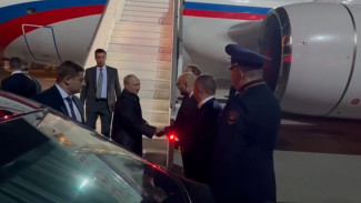 Президент России Владимир Путин с рабочей поездкой прибыл в Самарскую область 