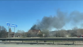 Под Самарой загорелся ресторан «Старый хутор»