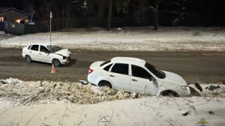 В Самарской области в столкновении Калины и Гранты пострадали 4 человека