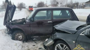 32-летняя женщина госпитализирована в результате ДТП под Самарой