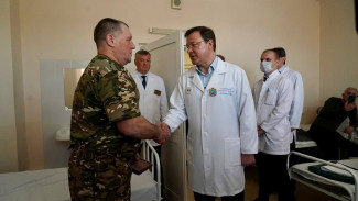 В Самаре участнику СВО вручили медаль «За отвагу»