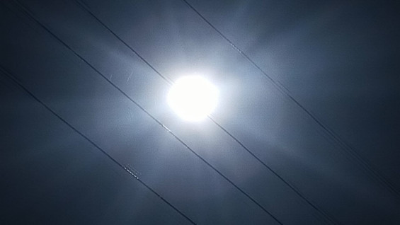 Солнечное гало озарило небо над Самарской областью 24 декабря 