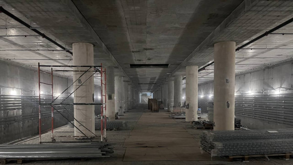 Станция метро «Театральная» в Самаре готова на 79%