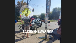 Серьёзное ДТП с пострадавшими произошло на ул.Ново-Вокзальной в Самаре