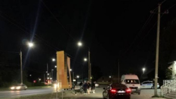 В Сызрани черная «Priora» сбила пешехода