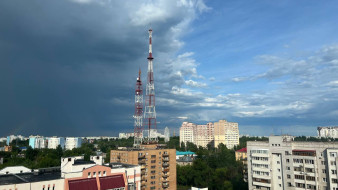 Жёлтый уровень опасности объявили в Самарской области из-за грозы и града 16 июля 