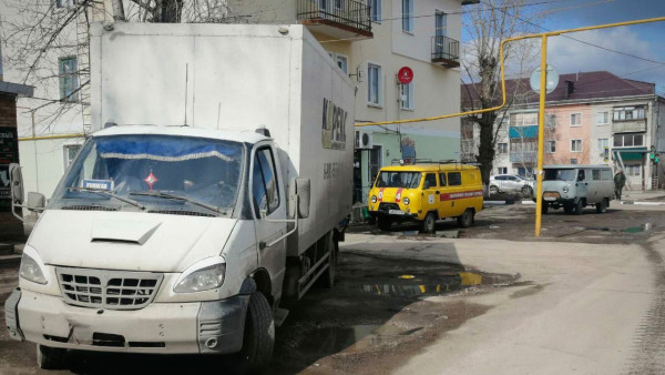 Под Самарой грузовик влетел в газовую трубу