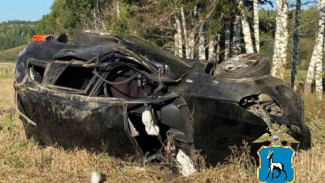 Жительница Самарской области отправила автомобиль в кювет и оказалась в больнице