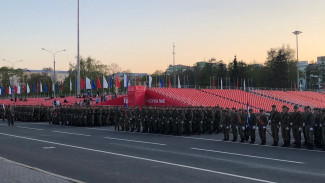 В Самаре 3 мая 2022 года состоялась первая репетиция Парада Победы