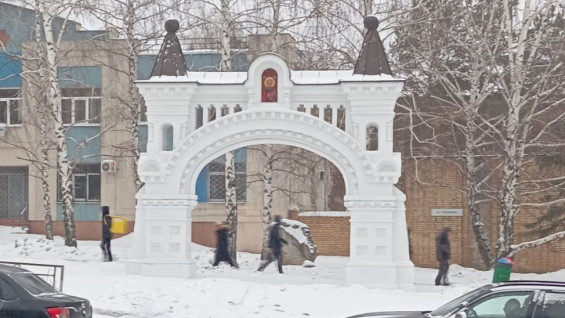 Никольские ворота Самары стали белоснежными после реставрации: фото